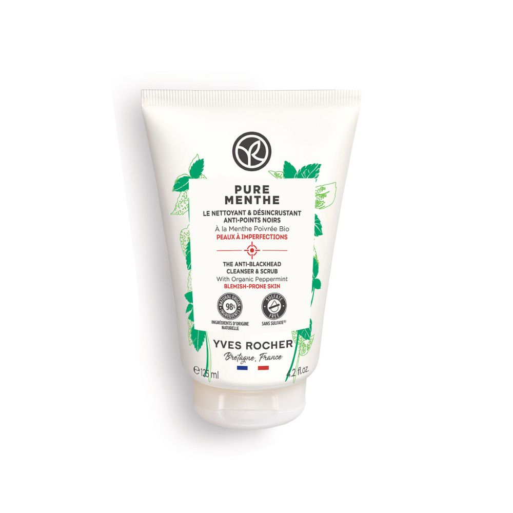 مقشر ومنظف بيور مينث للرؤوس السوداء